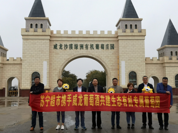 苏宁与威龙合作　选中葡萄酒产地专供苏宁